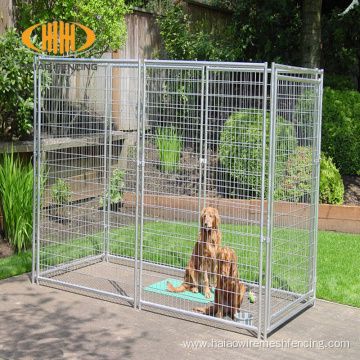 ISO&CE galvanized welded large dog crate kennel